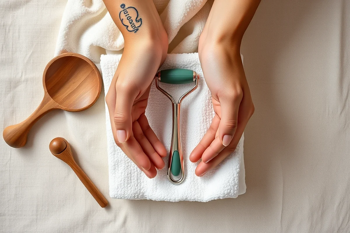 budget derma roller — Budget Derma Roller (the finished result)