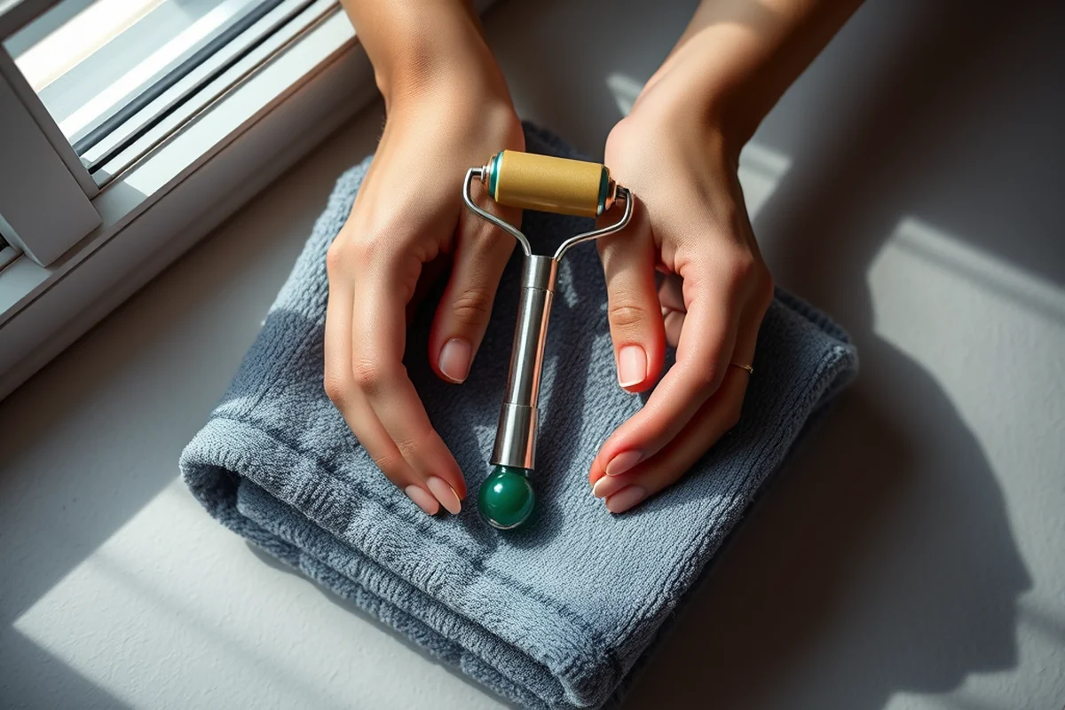 face roller how to clean — Face Roller How To Clean (the finished result)
